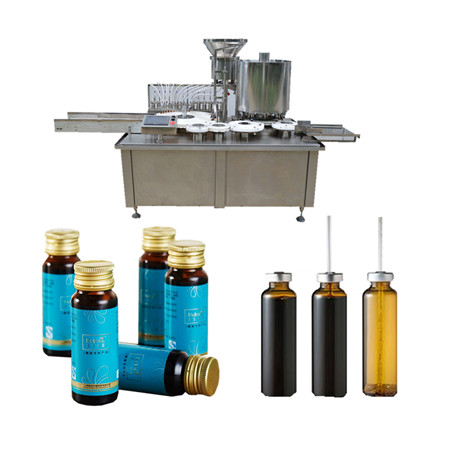 1Ml 2Ml 3Ml 5Ml Amber Glass Vial Filling Machine Para sa mga Parmasyutiko
