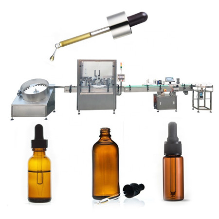 Mainit nga Pagbaligya Perfume alkohol nga vial nga bino nga Liquid Water Dropper Bottle Filling Machine