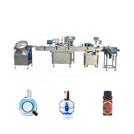 Mga Kagamitan sa Pagpuno sa Pabrika Alang sa E-liquid Electric Cigarette Liquid Essential Oil Filling Machine