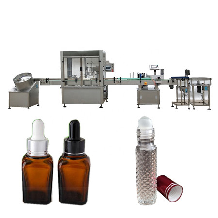 Gagmay nga Scale sa Semi-awtomatiko nga Ulo nga Ulo nga Utang nga Pagpuno sa Gas nga Pneumatic 10ml Perfume Vial Filling Machine