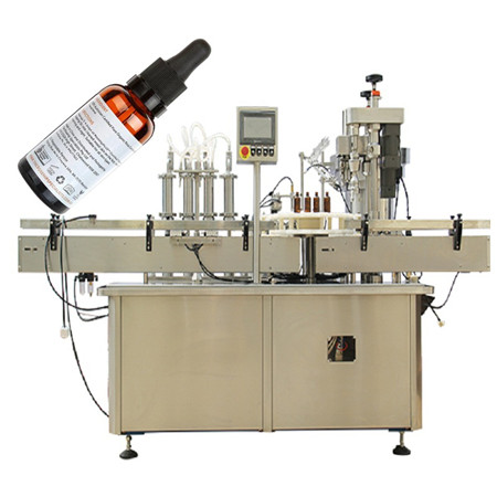 Plastic e-liquid 60ml E Juice Flavor Filling Machine 10ml vape juice filling machine nga adunay Siemens PLC