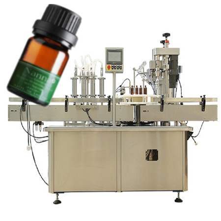 15ML 30ML Awtomatikong CBD E-Liquid Filler Essential Oil Dropper Bottle Filling Ug Capping Machine
